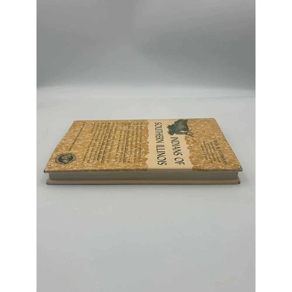 Indians of Southern Illinois Irvin M Peithmann Hardcover History Book DustJacket